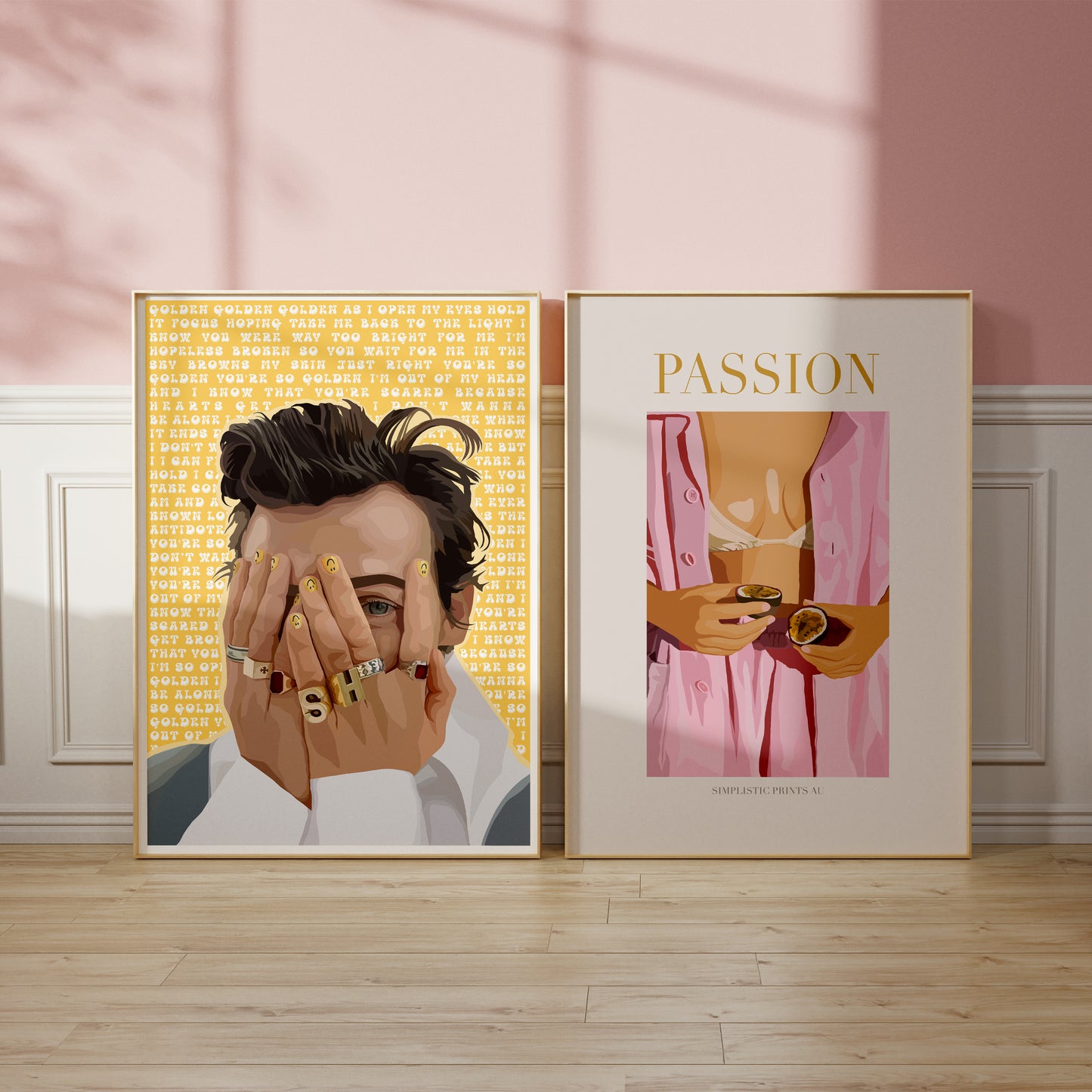 Golden Poster