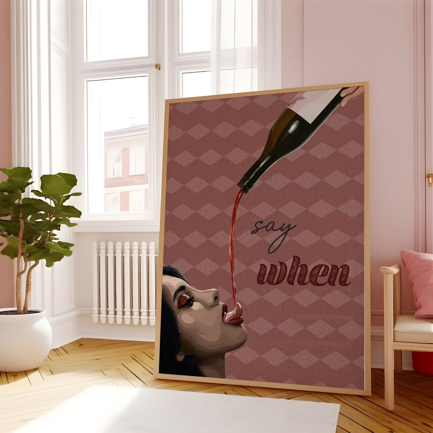 When