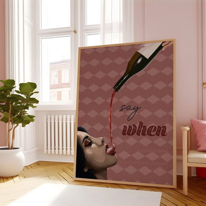 When
