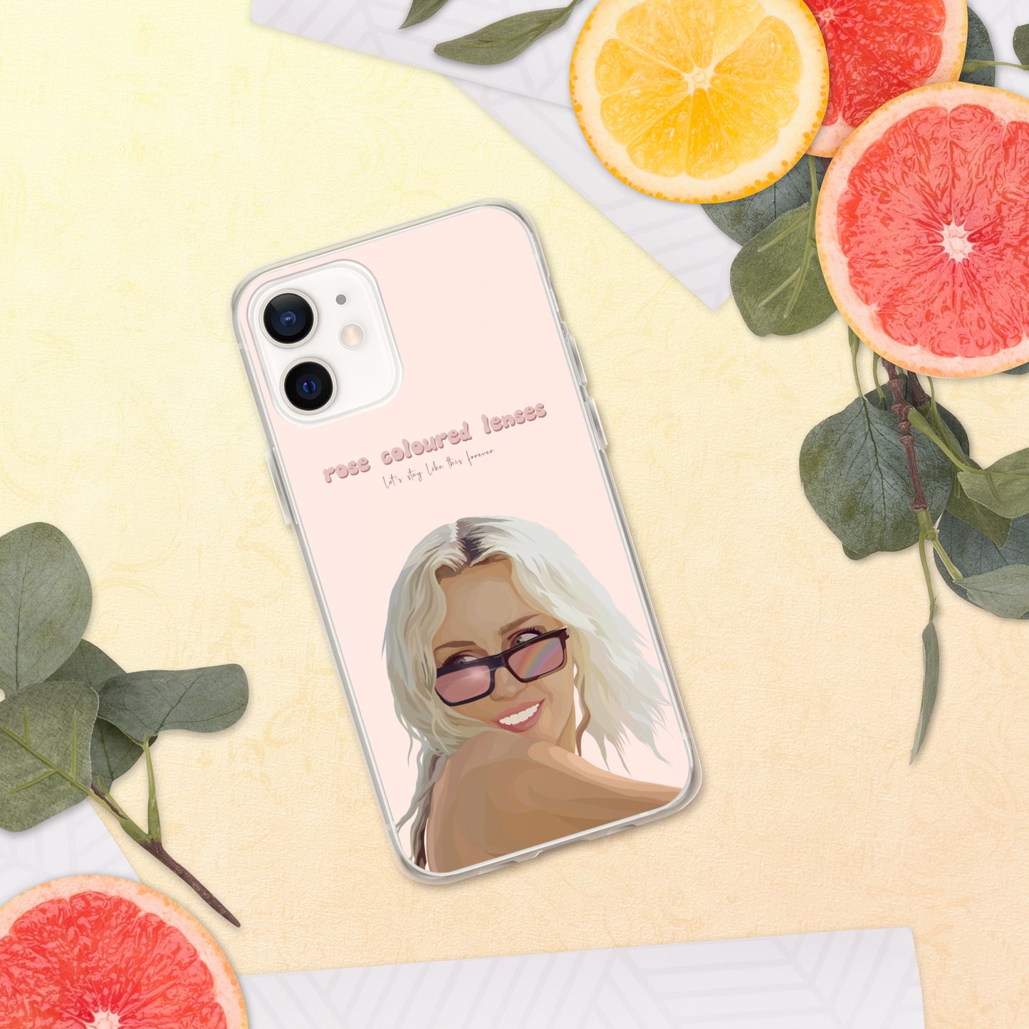 Rose Coloured Lenses Miley Cyrus Phone Case