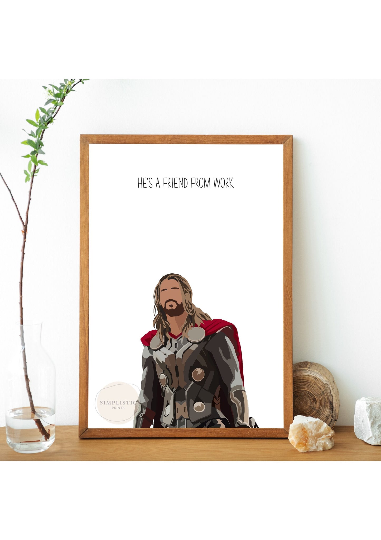 Thor Chris Hemsworth Marvel - Digital Print